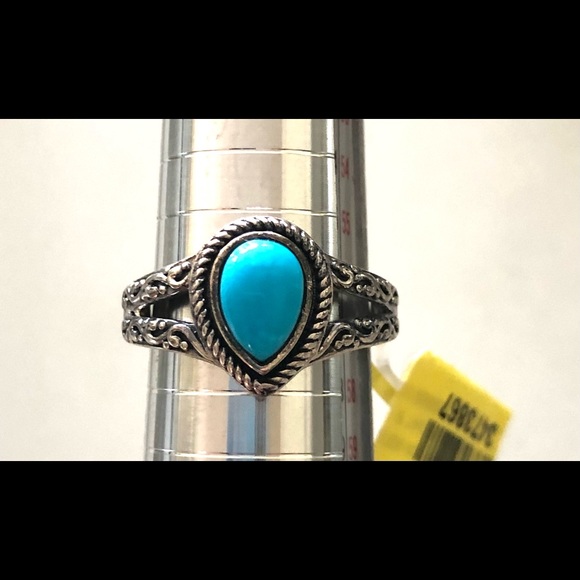 Sterling Silver Turquoise ring - Picture 5 of 5